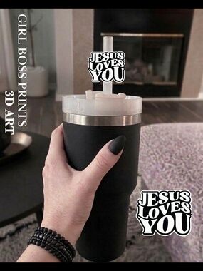 3d Printed Straw Topper (Cup Not Included)